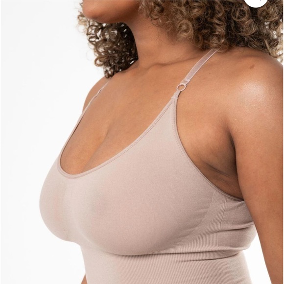 HEYSHAPE SCULPTING SHAPEWARE BODYSUIT SHAPE WARE BEIGE XXXL NEW - Picture 2 of 4